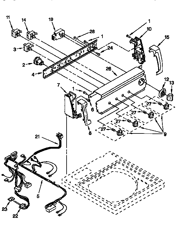 Kenmore 70 Series Washer Parts Diagram