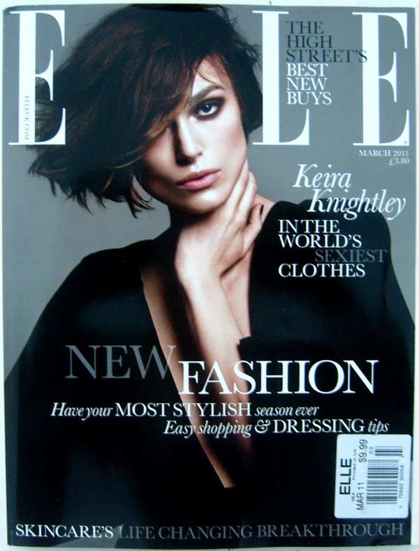 Elle The Worlds Biggest-Selling Fashion Magazine March 2011 (printed in UK)
