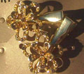 Karina French Couture Salon 2 Hair Clips -GOLDEN