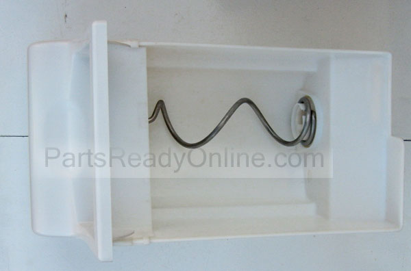Frigidaire Ice Container Assembly with Ice Auger, Ice Bucket, Ice Dispenser Drum, Drive Blade, Control Rod, etc.
