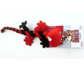Braided Dog Toy Squeaky Gecko by Kong Braidz 15" Long