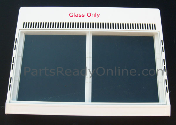 OUT OF STOCK $20 Refrigerator Glass Insert 24-5/8" x 12-3/4" for Crisper Cover 400181-2