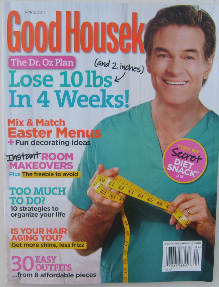 Good Housekeeping Magazine APRIL 2011 Vol. 252 No. 4