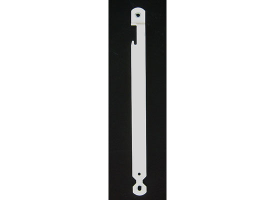 Jardine Metal Lower Track for RIGHT Side WHITE