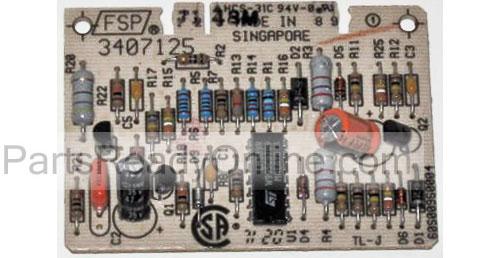 Electronic Water Temperature Control Board 3407125 Whirlpool Kenmore Washer