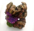 Top Fin Aquarium Oranament Large Coral Rock with Plants