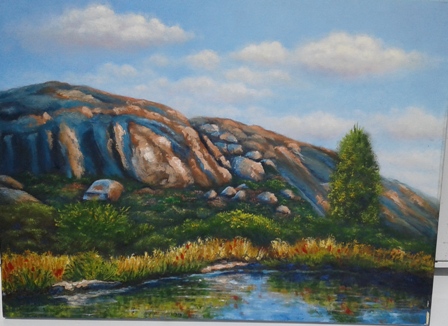 Landscape Oil Painting 24x18