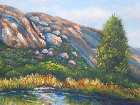 Landscape Oil Painting 24x18