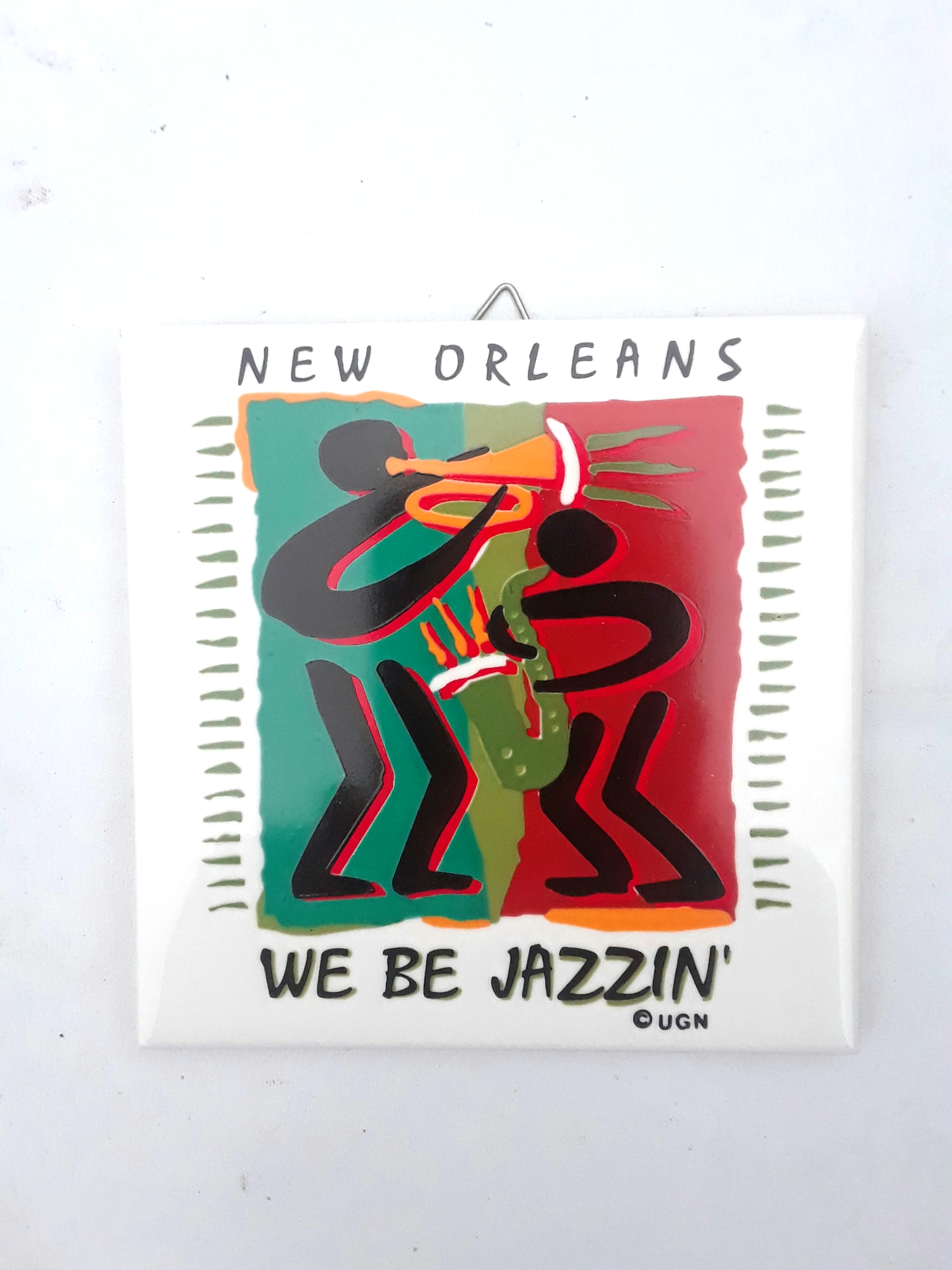 New Orleans Decorative Souvenir Tile Set of 3