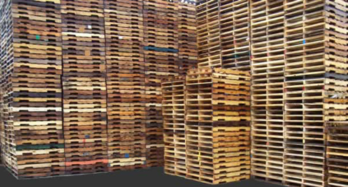 48x40 Used Wood Pallet 4-Way A-Grade