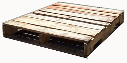 48x40 Wood Pallet 4-Way B-Grade
