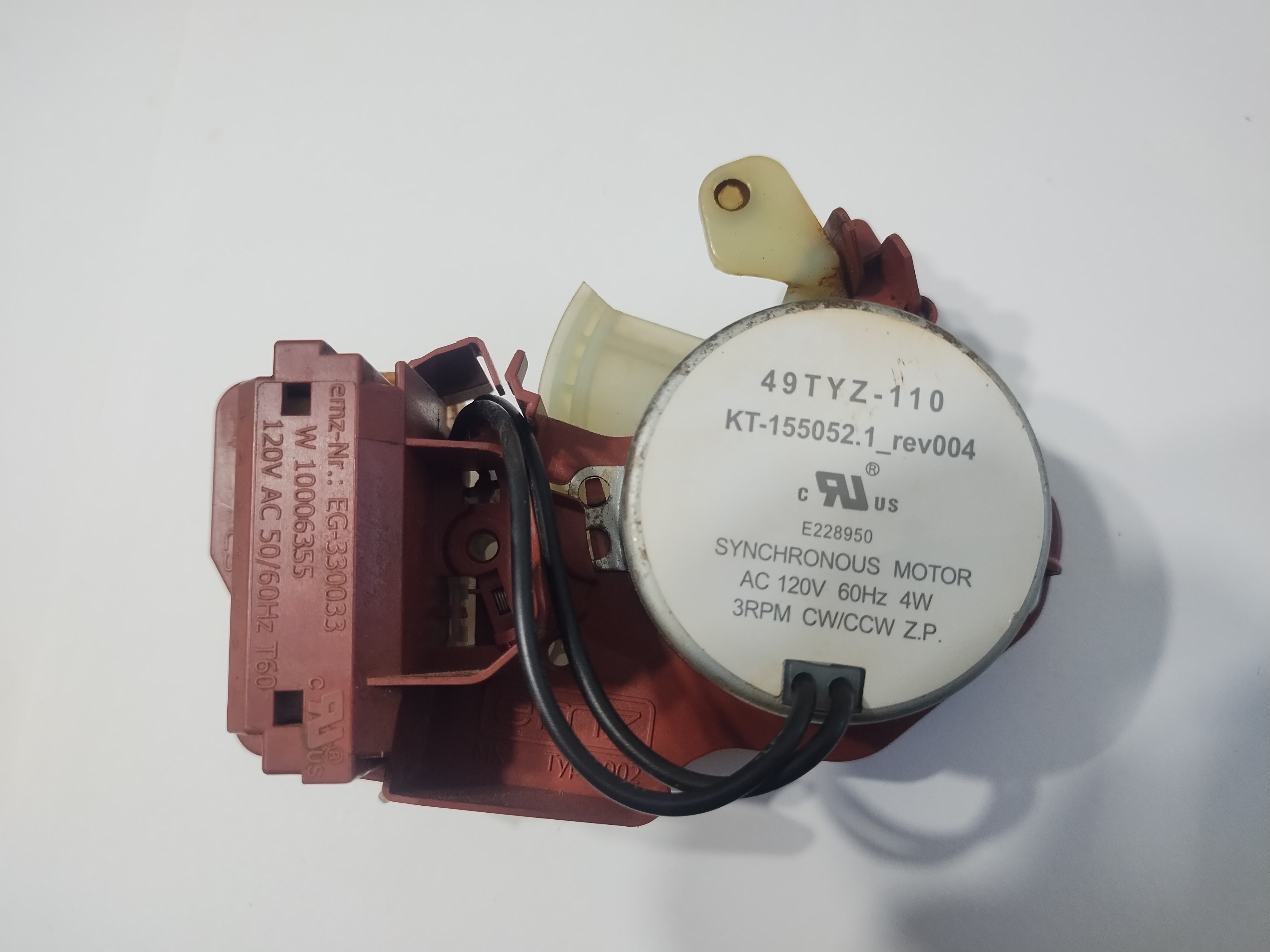 Washer Shift Actuator 49TYZ-110 KT-155052 Synchronous Motor