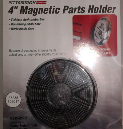 4-inch Magnetic Parts Holder Bowl