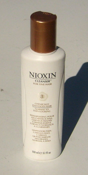 Nioxin Cleanser Shampoo for Fine & Chemically Enchanced Hair, Normal to Thin Looking Hair 150 mL (5.1 oz)