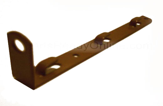 OUT OF STOCK 8.5in  Metal Ear Bracket for Mattress Support with Rod Angle 3 Height Levels (brown)