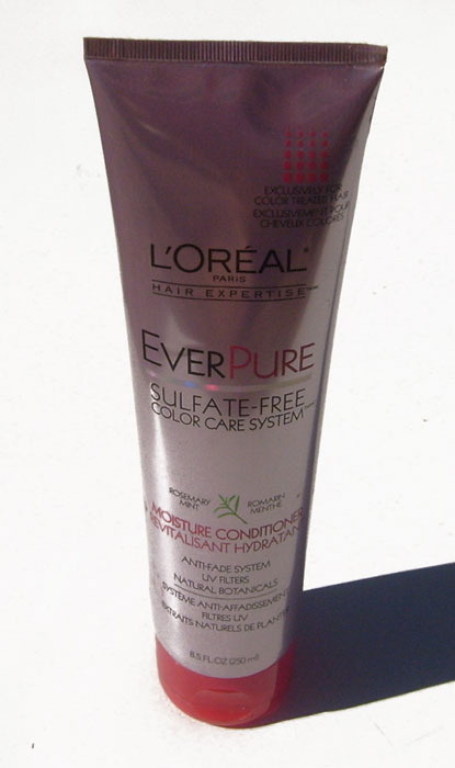 Loreal EverPure Moisture Conditioner Revitalisant Hydrant Sulfate-Free Color Care System Anti-Fade, UV Filters, Natural Botanicals 8.5 OZ (250 mL)