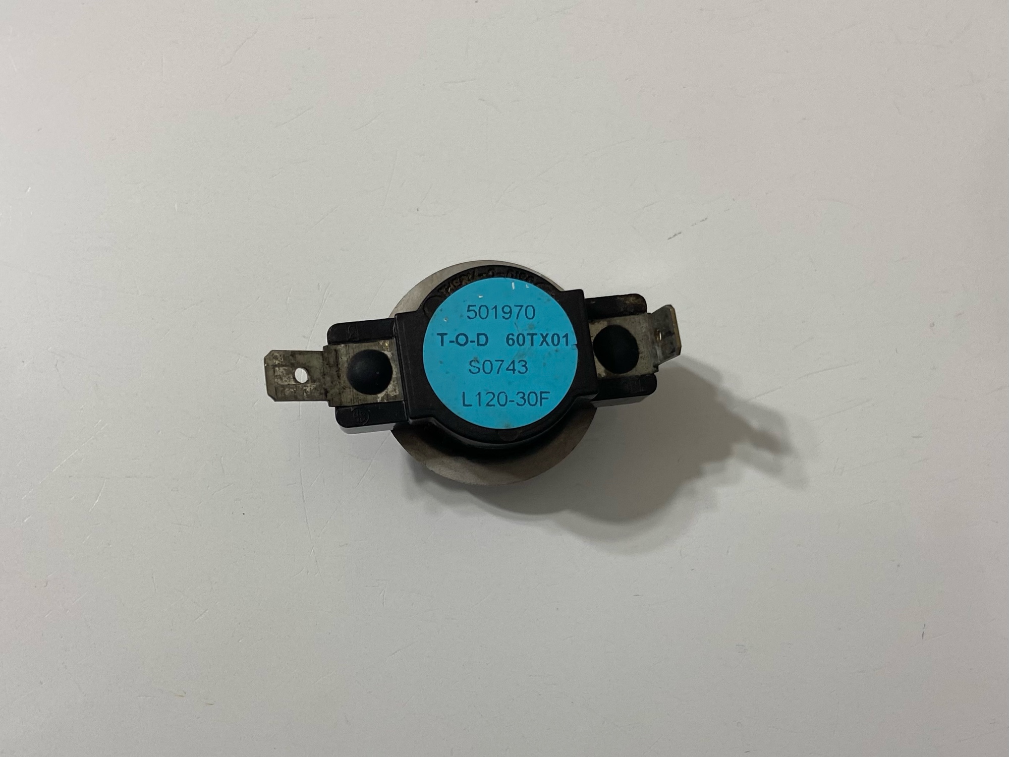 Thermostat 501970 TOD 60TX01 S0743 L120-30F