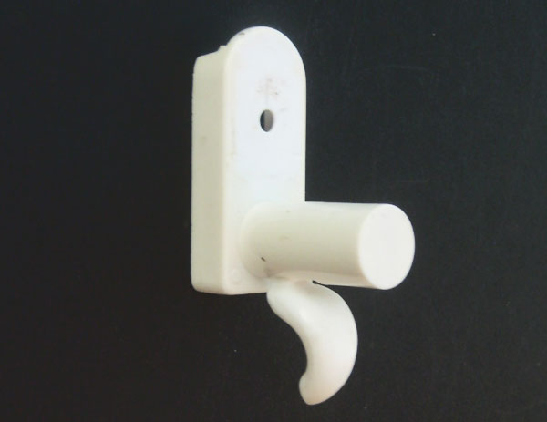 OUT OF STOCK $15 Upper Plastic Hand Release -Spring Lock Knob for Luv Crib WHITE