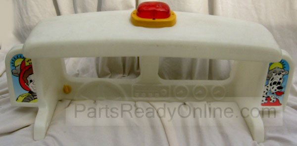 OUT OF STOCK $30 Step 2 Fire Engine Toddler Bed Front Replacement Part (Fire Truck Bed Cab with Red Siren Light)