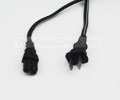 6FT Cassette Player Radio Power Cord Rounded Squared ends 7 A 125 V Polarized Line Connector Longwell E55349 E55333 C7