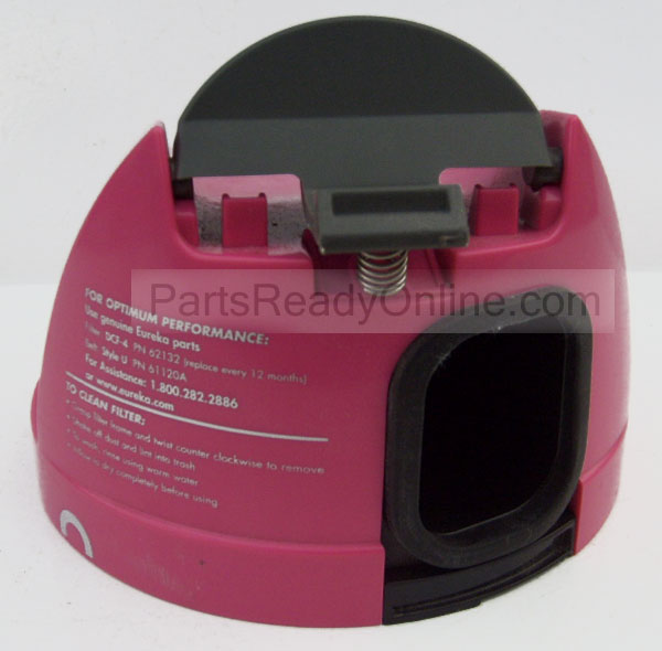 Pink Lid for Eureka Vacuum Dust Cup (The Boss Power Plus Model 4704 Vacuum Cleaner)