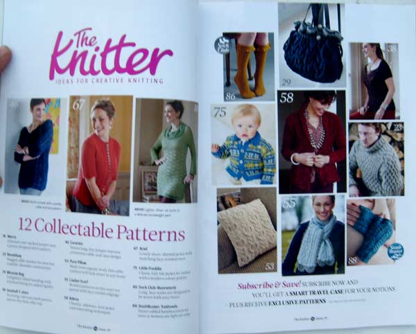 The Knitter Magazine Issue 29 (printed in the UK) Ideas for Creative Knitting, Get Knitting for Spring. Win kuxury yarns