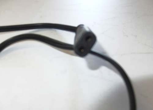 Power Cord C2 Oval with 2 Holes 