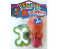 Squeaky Dog Toys Value Pack 3 Rubber Toys by ToyShoppe