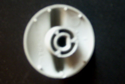 GE Dryer Clip Knob WH01X2721 (123C7931-2) WHITE