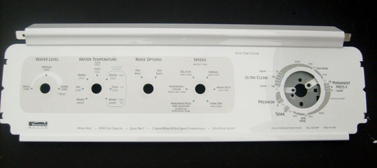 OUT OF STOCK Kenmore Elite Washer Control Panel 8526056 (Model 11023032100) WHITE