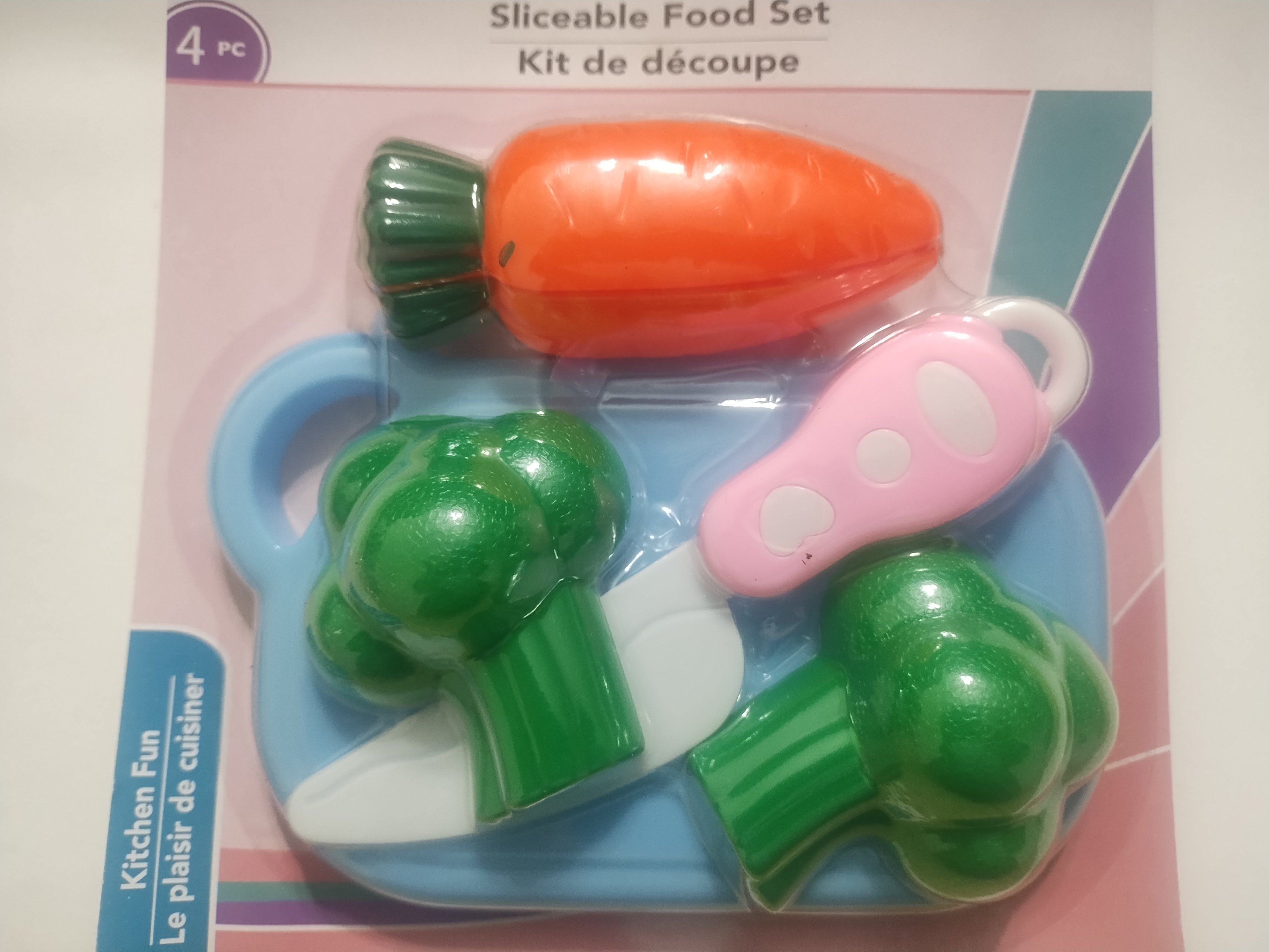 Pretend Play Kitchen Food Set -Carrot