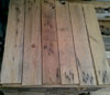 Reclaimed Pallet Lumber Sample