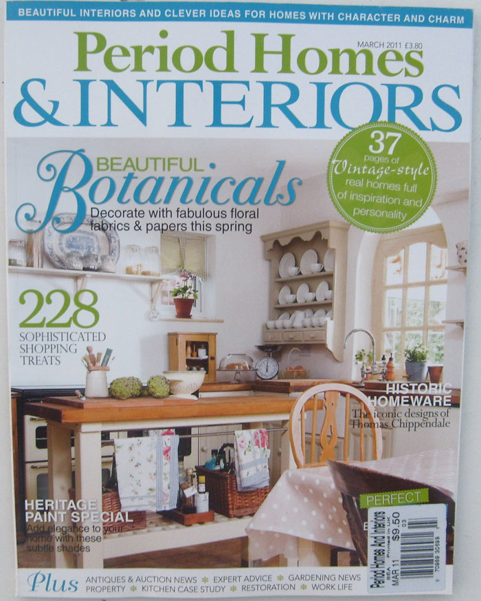 Period Homes & Interiors March 2011 Beautiful Interiors and Clever Ideas for Homes with Character (printed in UK)