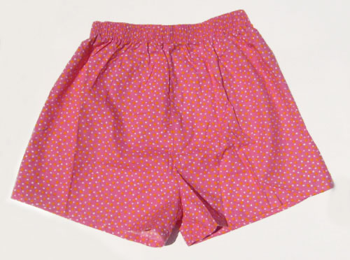 Girls Polka Dot Pink Shorts Sleepwear Fun Pijamas Size 5-6T