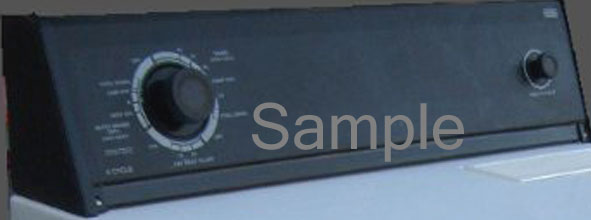 Roper Estate Washer Dryer Left End Cap 3358013 Control Panel Endcap BLACK