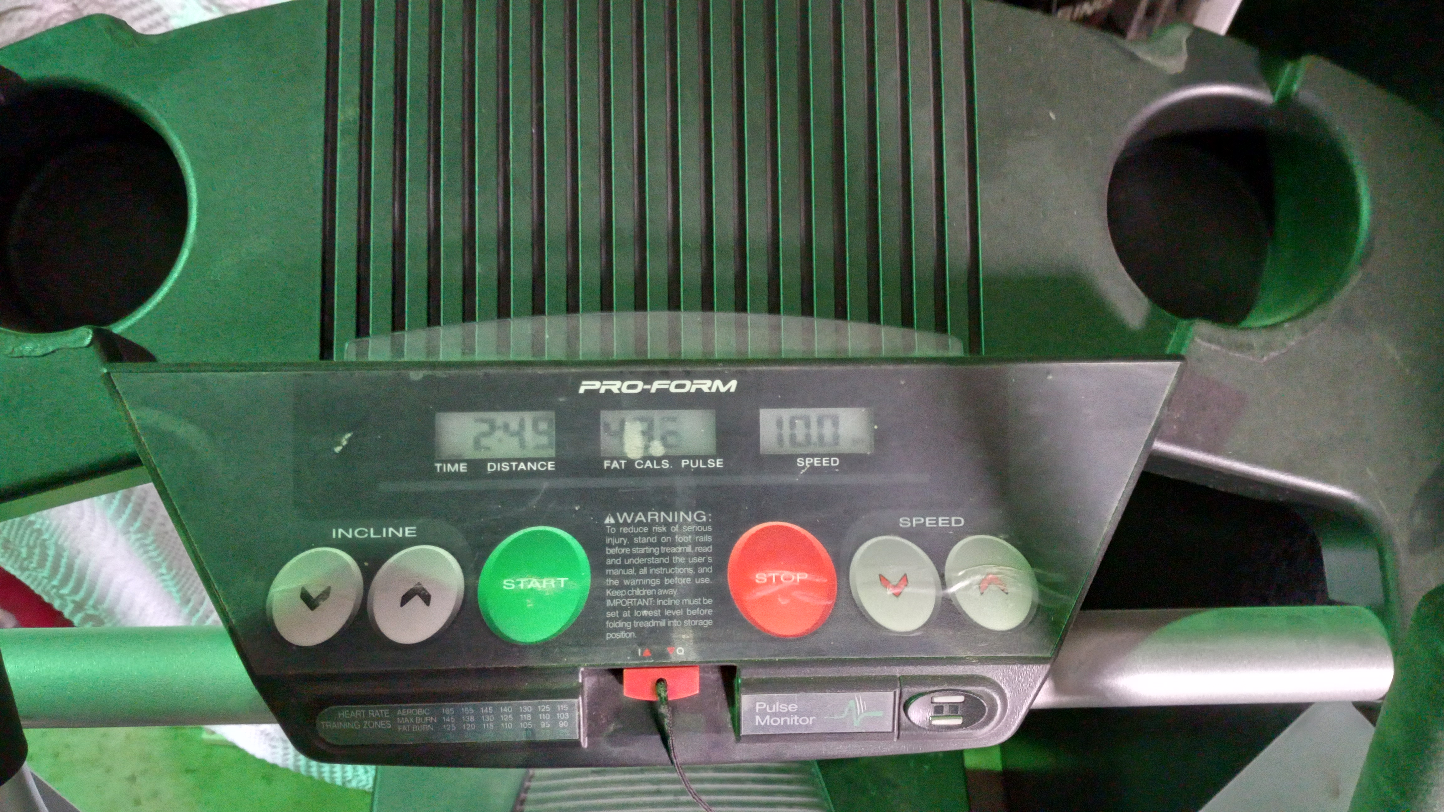 Proform 345S Treadmill Fort Worth LOCAL PICKUP ONLY