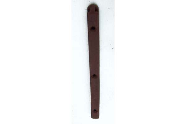 Dorel Plastic Upper Track -Brown 9.75-inch Long